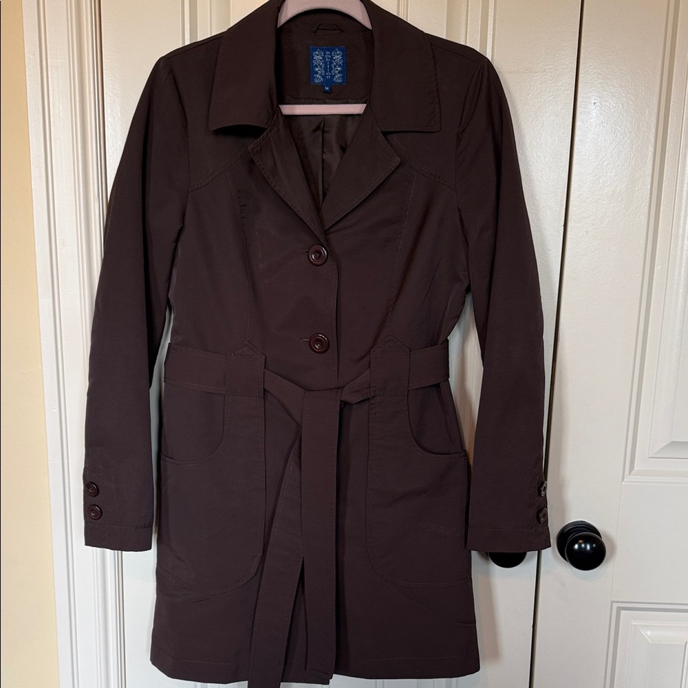 Ambition Dark Brown Trench Coat